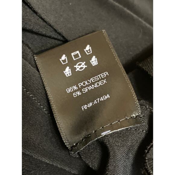 Norma Kamali Women's Black Sleeveless Strapless Bandeau Bustier Tube Tank Top S - Picture 4 of 4